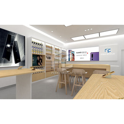 T4 LED Mobile Phone Display Showcase Cabinet OEM Fashion Style