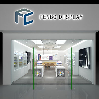 T4 LED Mobile Phone Display Showcase Cabinet OEM Fashion Style