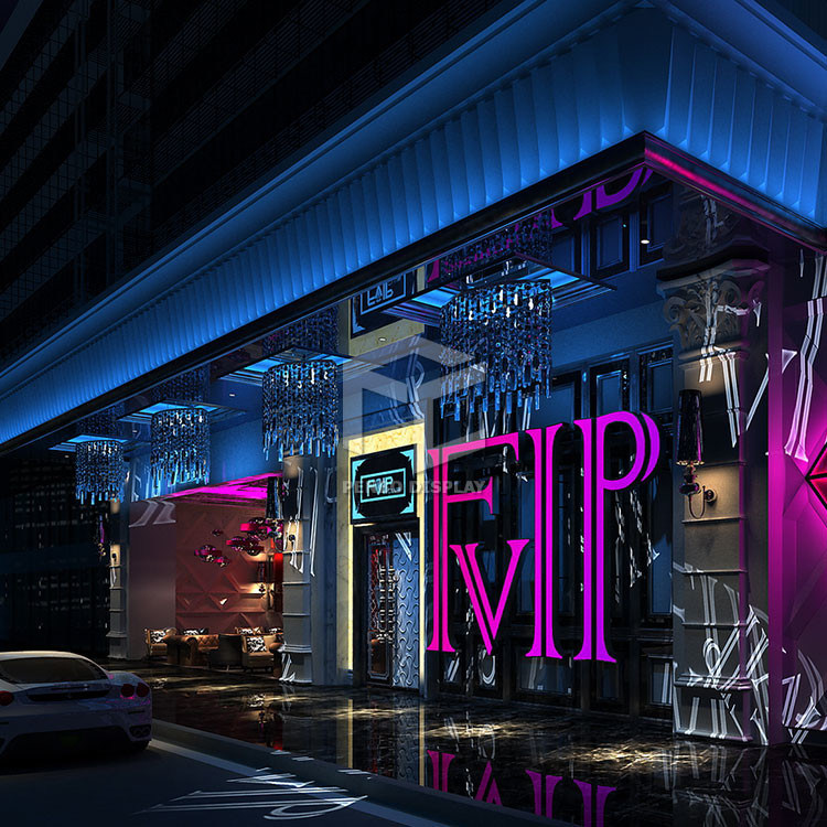 T4 LED Wooden Gondola Shelving For Liquor 16mm MDF Wine Display Shelf